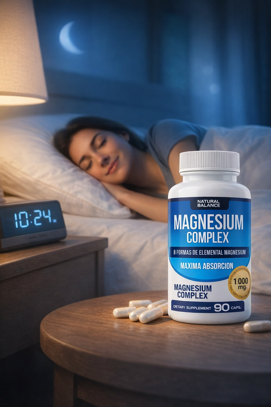 Magnesium Complex – Triple poder para tu bienestar diario