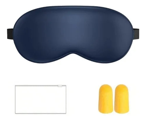 SleepAura – Antifaz de Sueño Total + Tapones de Confort